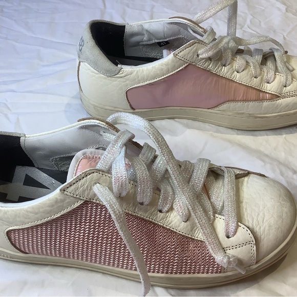 P448 Mix Media sneaker. Worn once. - Picture 8 of 8